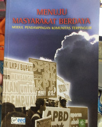 Menuju Masyarakat Berdaya