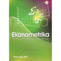 Ekonometrika, Teori dan Praktik Eksperimen dengan MATLAB