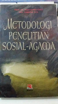 Metodologi Penelitian Sosial Agama