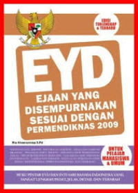 EYD Ejaan Yang Disempurnakan Sesuai dengan Permendiknas 2009