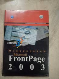 Tutorial 3 Hari: Menggunakan Microsoft FrontPage 2003