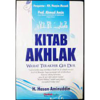 Image of Kitab Akhlak, Wasiat Terakhir Gus Dur