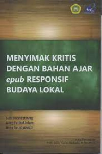 Menyimak Kritis dengan Bahan Ajar epub Responsif Budaya Lokal
