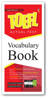 Image of Toefl Actual Test Vocabulary Book