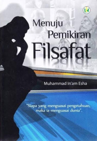 Image of Menuju Pemikiran Filsafat