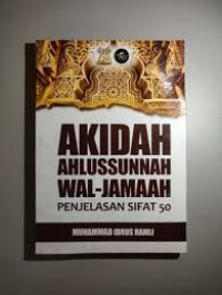 Image of AKIDAH  AHLUSSUNNAH WAL-JAMAAH PENJELASAN SIFAT 50