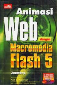 Image of ANIMASI WEB DENGAN MACROMEDIA FLASH 5