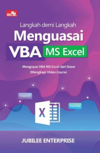 Image of LANGKAH DEMI LANGKAH MENGUASAI VBA MS EXCEL