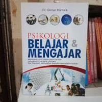 Image of PSIKOLOGI BELAJAR & MENGAJAR