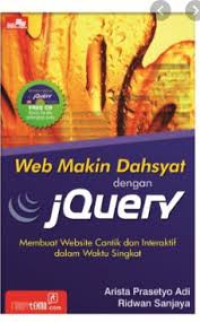 Image of WEB MAKIN DAHSYAT DENGAN JQery