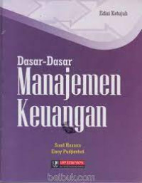 Image of Dasar dasar Manajemen Keuangan