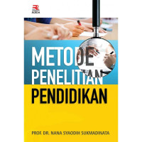 Image of Metode Penelitian Pendidikan